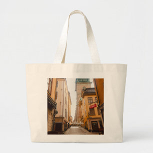 Bolso De Tela Gigante Centro histórico, Estocolmo, Suecia Recuerdo