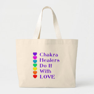 Bolso De Tela Gigante Chakra Healers lo hace con amor