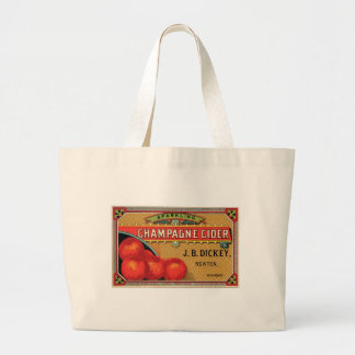 Bolso De Tela Gigante Champán Cider JB Dickey, Newton, Kansas