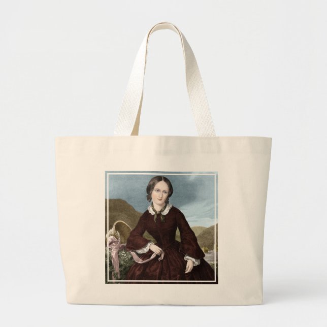Bolso De Tela Gigante Charlotte Bronte (Frente)