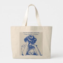 Bolso De Tela Gigante Cheeky Large Tote