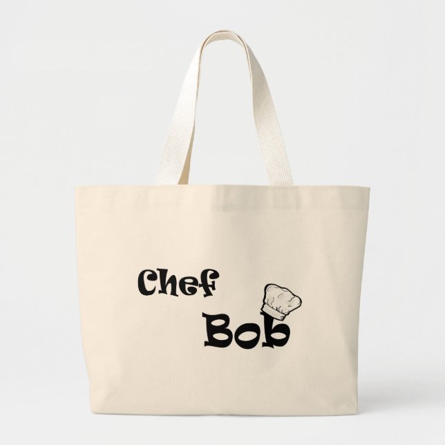 Bolso De Tela Gigante Chef Bob (Frente)