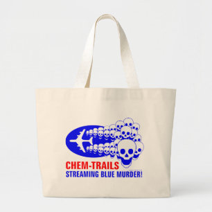 Bolso De Tela Gigante Chem Trails