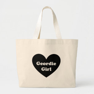 Bolso De Tela Gigante Chica de Geordie