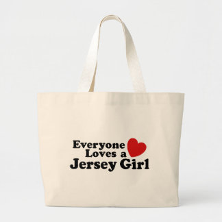 Bolso De Tela Gigante Chica de Jersey