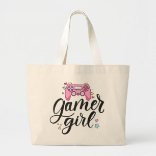 Bolso De Tela Gigante Chica Gamer