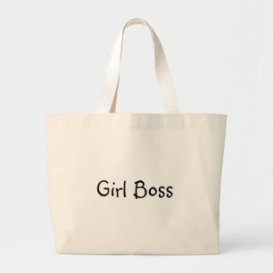 Bolso De Tela Gigante Chica Jefe