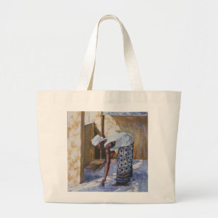 Bolso De Tela Gigante Chica que barre II 2002
