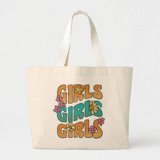 Bolso De Tela Gigante Chicas Chicas Chicas Tote Bag