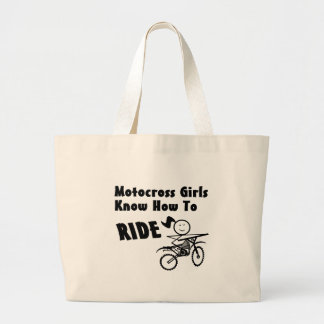Bolso De Tela Gigante Chicas de Motocross