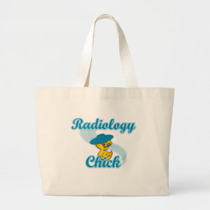 Bolso De Tela Gigante Chick de radiología #3