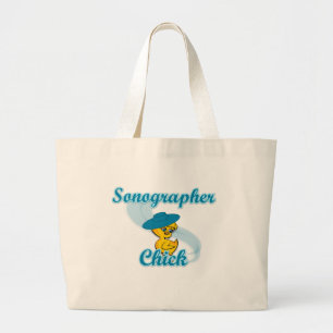 Bolso De Tela Gigante Chick sonógrafo #3