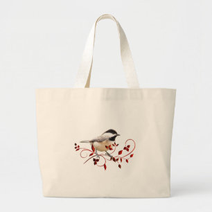 Bolso De Tela Gigante Chickadee