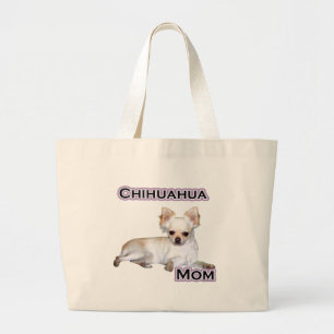 Bolso De Tela Gigante Chihuahua Mom 4
