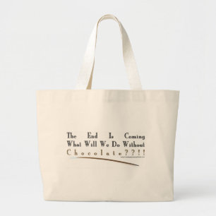 Bolso De Tela Gigante "Chocolate "