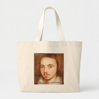 Bolso De Tela Gigante Christopher Marlowe "1er sitio" Cita de amor Regal