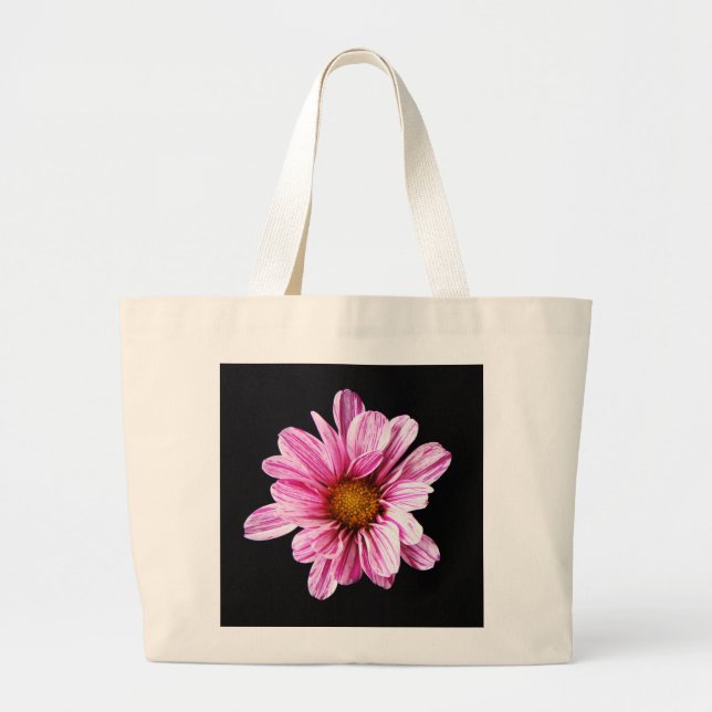 Bolso De Tela Gigante Chrysanthemum Jtcna flor (Frente)