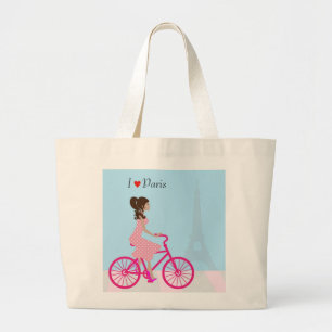 Bolso De Tela Gigante Ciclismo en París