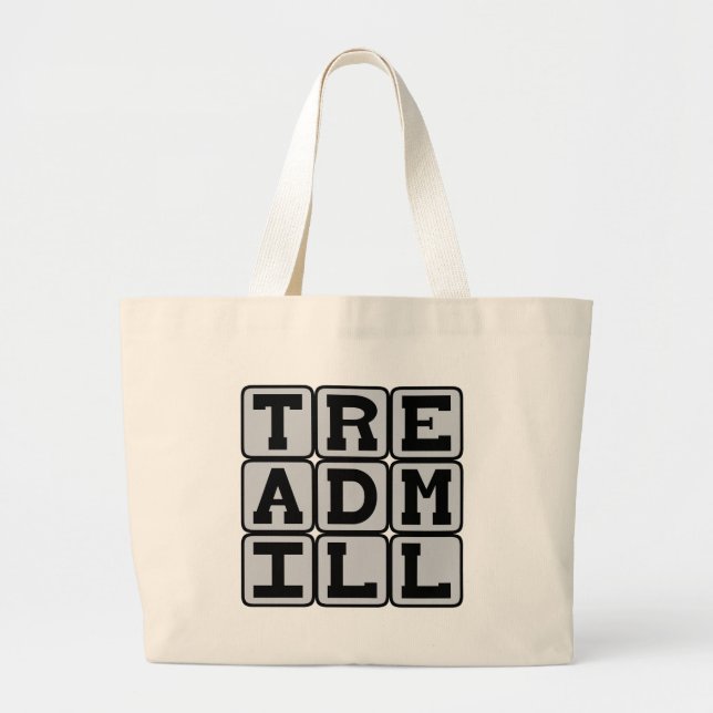 Bolso De Tela Gigante Cinta de correr, equipo de ejercicio (Frente)