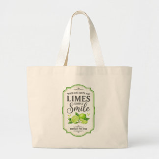 Bolso De Tela Gigante Cita de Fruta Vintage