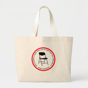 Bolso De Tela Gigante Cita de Shirley Chisholm Silla Plegable Empoderant