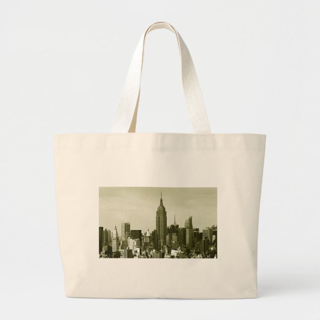Bolso De Tela Gigante Ciudad de Nueva York (Frente)