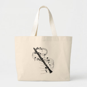 Bolso De Tela Gigante Clarinet