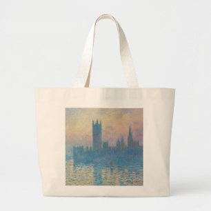 Bolso De Tela Gigante Claude Monet - Casas del Parlamento