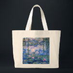 Bolso De Tela Gigante Claude Monet Water Lillies 1919<br><div class="desc">Título: Artista de los lirios de agua: Claude Monet Año: 1919</div>