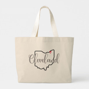 Bolso De Tela Gigante Cleveland Ohio Mug