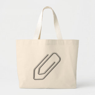 Bolso De Tela Gigante Clip de papel