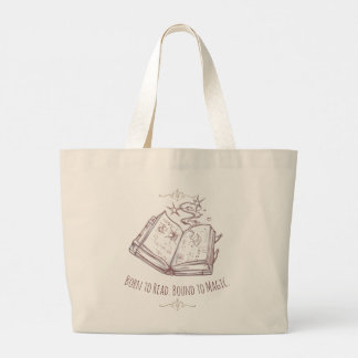 Bolso De Tela Gigante Club de Lectores Mágicos – Amante de Libros Encant