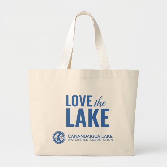 Bolso De Tela Gigante CLWA Love Lake Tote (Frente)