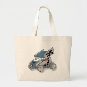 Bolso De Tela Gigante Coche de Sprint