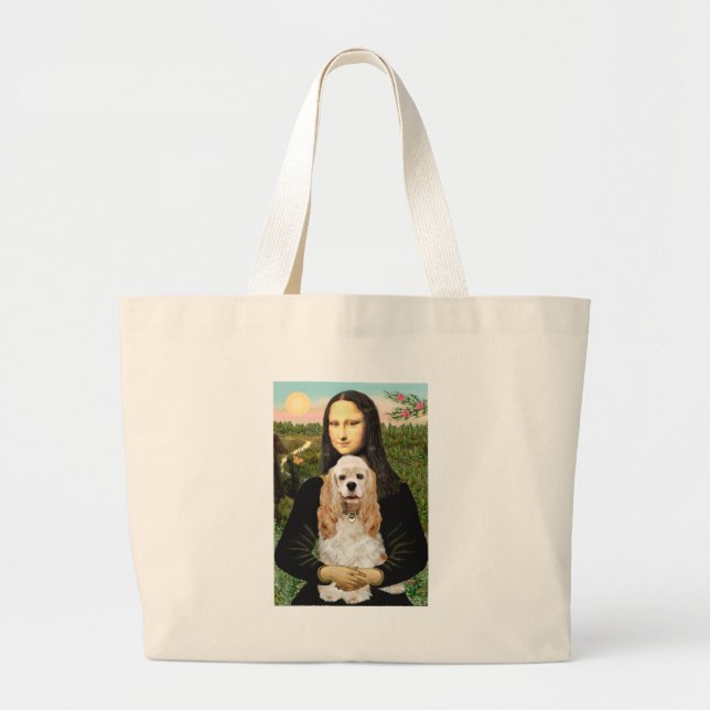 Bolso De Tela Gigante Cocker (Buff) - Mona LIsa