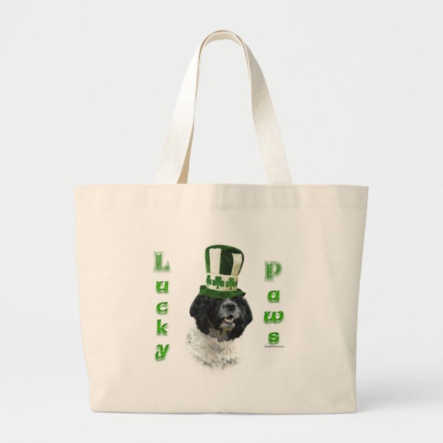 Bolso De Tela Gigante Cocker Spaniel Lucky Paws (Frente)