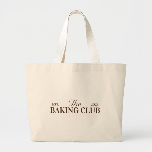 Bolso De Tela Gigante cóctel de club de cocción para noche de artesanía (Frente)