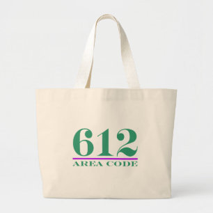 Bolso De Tela Gigante Código de área 612