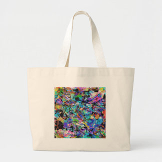 Bolso De Tela Gigante Colas de pintura