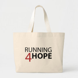 Bolso De Tela Gigante Coleção de Lançamento Running4Hope