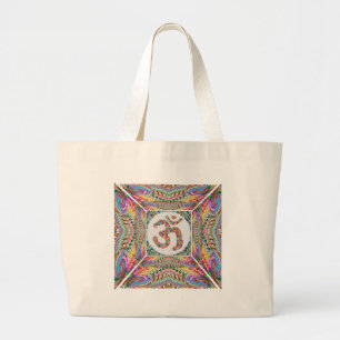 Bolso De Tela Gigante Colección de la joya del mantra de OM