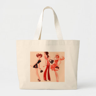 BOLSO DE TELA GIGANTE COLECCIÓN DE LA REINA DE LAS COMPRAS