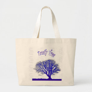 Bolso De Tela Gigante Colección del árbol de familia