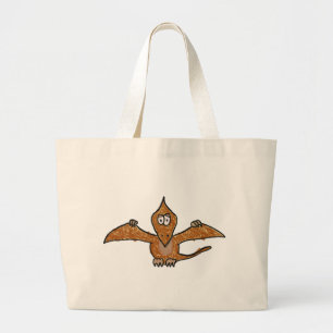 Bolso De Tela Gigante Colección del dinosaurio del Pterodactyl del
