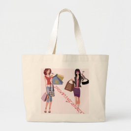 BOLSO DE TELA GIGANTE COLECCIÓN SHOPPING QUEEN