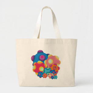 Bolso De Tela Gigante Collage de ClumpBubble