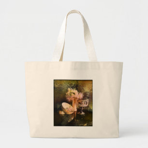 Bolso De Tela Gigante Collage floral