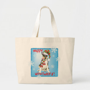 Bolso De Tela Gigante Collie liso feliz de Howlidays