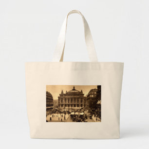 Bolso De Tela Gigante Coloque a de l'Opera, vintage de París Francia