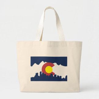 Bolso De Tela Gigante Colorado